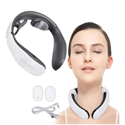 MasajNeck™ – Dispozitiv de relaxare cervicală cu 4 moduri și 15 nivele