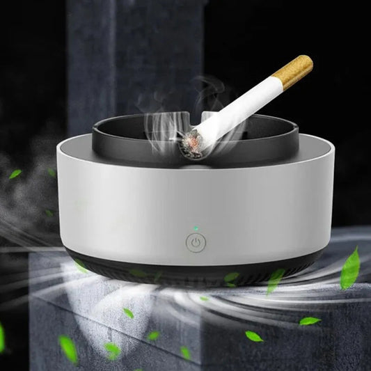 Scrumieră electrica smart cu purificator de aer